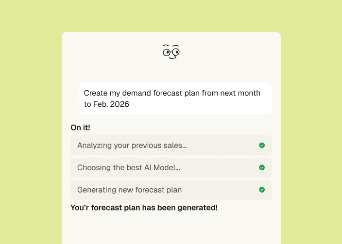 Mo AI Forecasting Interface